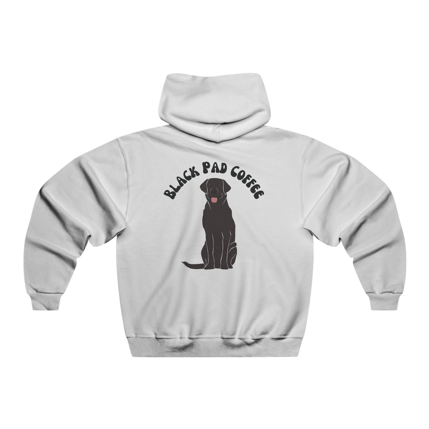 Hooded Black Dog Sweatshirt