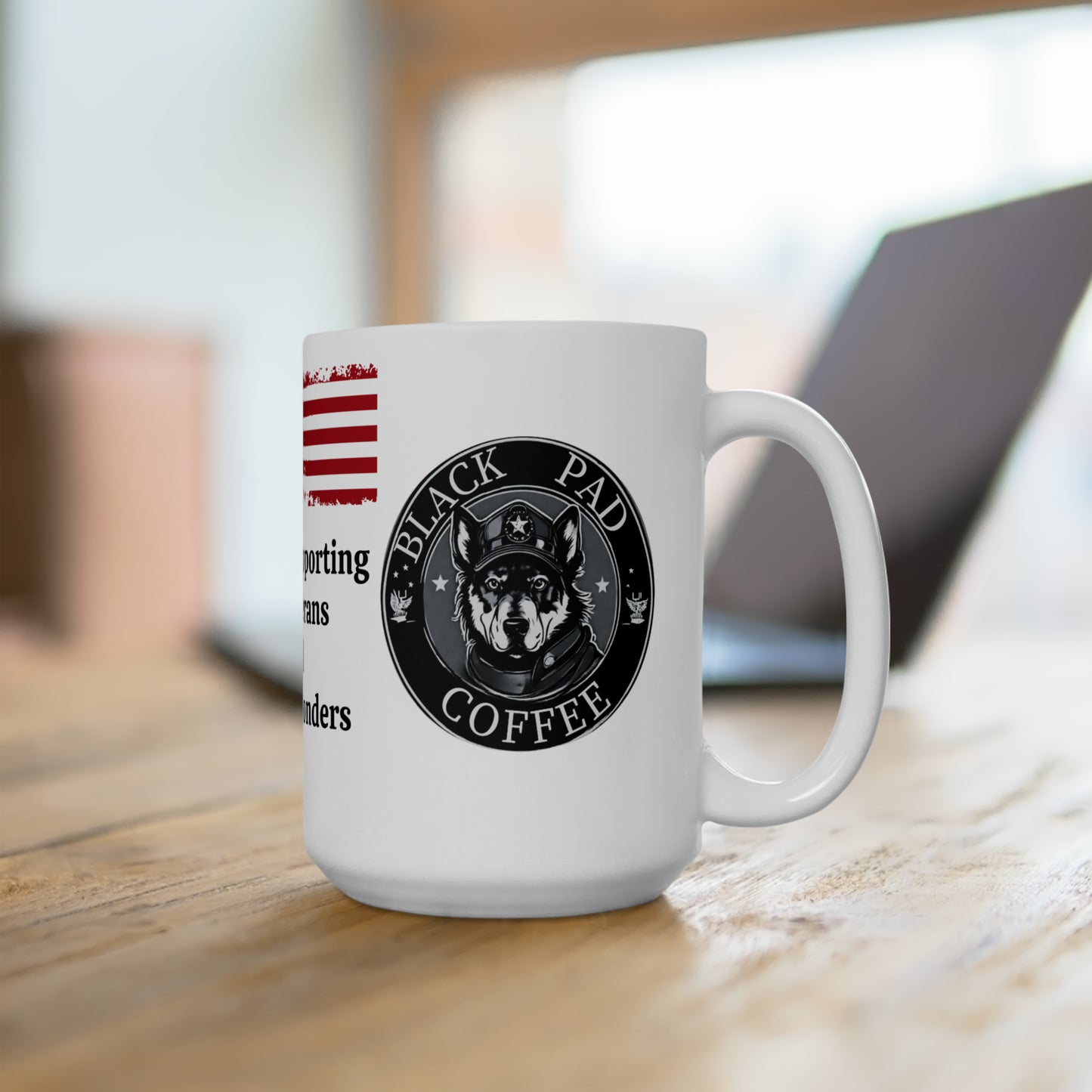 K9 Heroes 4 Heroes Mug 15oz