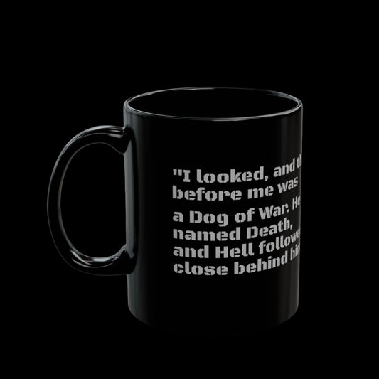 "A Dog Named Death" Mug