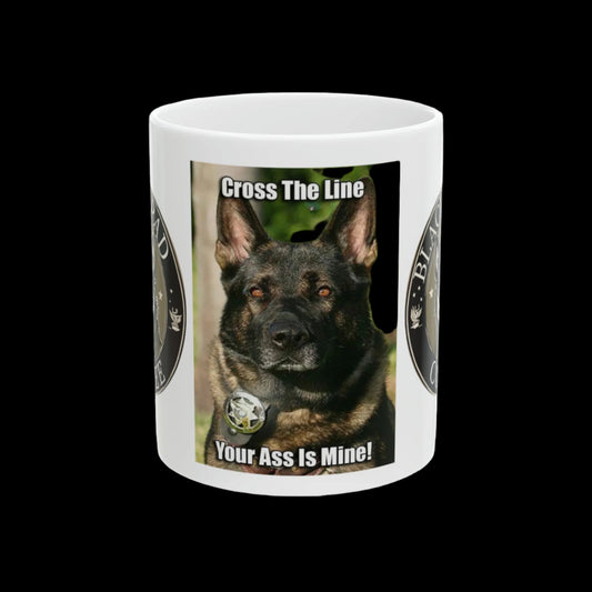 "Cross the Line" Mug